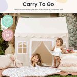 چادر خانه بازی Tiny Land با زیرانداز و چراغ‌های LED - Image 7