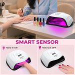 لامپ ناخن LED UV برند NAILGIRLS مدل w168 - تصویر 7