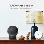 پایه باتری GGMM E4 برای بلندگوی هوشمند نسل چهارم برای قابل حمل کردن نسل چهارم شما، مشکی (شامل بلندگو نمی‌شود) - Image 3