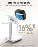 قاب ESR برای ایرپاد ۴، سازگار با قاب ایرپادز نسل ۴  سازگار با MagSafe،  سری Pulse، مشکی - Image 5