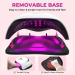 لامپ ناخن LED UV برند NAILGIRLS مدل w168 - تصویر 8