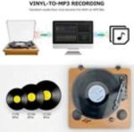 گرامافون قهوه‌ای Viflykoo  مدل  DP-636XR-87 - Image 8