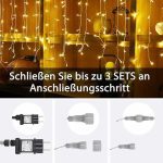ریسه led ADLE  با طول ۲.25 متر و عرض ۴۵ سانتی‌متر، ۹۶ عدد  لامپ - Image 3