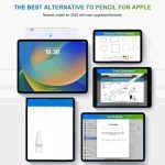 قلم استایلوس HATOKU با  حساسیت به شیب و قابلیت رد کف دست برای آیپد - Image 6