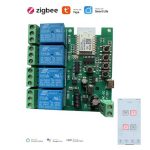 سوئیچ رله 4 کاناله 12 ولتی ZigBee MHCOZY - تصویر 3