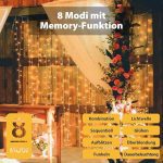 ریسه چراغ‌های  LED مدل Salcar  متر 9 برای مهمانی، جشنواره‌ها - Image 4