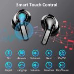 هدفون بی‌سیم Ordtop مدل I13 بلوتوث ۵.۳، با دو میکروفون و ضد آب (دارای خط و خش) - تصویر 2