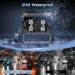 مانیتور تلویزیون خودرو ۷ اینچی podofo +   2 دوربین مداربسته مادون قرمز - تصویر 4