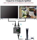سوئیچ اسپلیتر 1 به 2 پورت HDMI 8K برند TEALKOO مدل HW-013 - Image 5