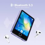 پخش کننده MP3 برند AGPTEK صفحه نمایش لمسی 2.8 اینچی ، ظرفیت 32 گیگابایت مدل M1PU - Image 5