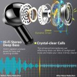 هدفون بی‌سیم Ordtop مدل I13 بلوتوث ۵.۳، با دو میکروفون و ضد آب (دارای خط و خش) - تصویر 6
