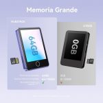 پخش کننده MP3 برند AGPTEK صفحه نمایش لمسی 2.8 اینچی ، ظرفیت 32 گیگابایت مدل M1PU - Image 6