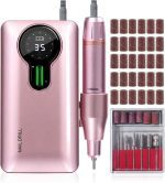 سوهان برقی مانیکور  ENGERWALL حرفه‌ای ۳۵۰۰۰ دور در دقیقه NAIL DRILL - Image 3