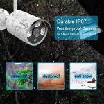 دوربین مداربسته OOSSXX مخصوص سیستم‌های بی‌سیم ضدآب P1080 IP67   - تصویر 6
