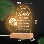 چراغ خواب سه بعدی Rebundex طرح قلب - تصویر 7