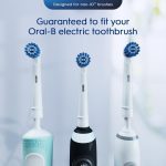 سر مسواک جایگزین برای مسواک برقی اورال-بی مخصوص مراقبت از لثه حساس پک 3 عددی - تصویر 2