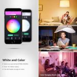 لامپ‌های هوشمند وای‌فای، چراغ‌های LED با قابلیت تغییر رنگ برند lepro  بسته ۴ عددی - تصویر 5