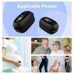 پالس اکسیمتر Wellue، مانیتور اشباع اکسیژن انگشتی - تصویر 8
