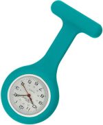 ساعت پرستاری سیلیکونی NW-pro - پین-آن - عقربه جارویی - صفحه سفید - Image 2