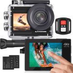 دوربین اکشن Exprotrek 4K با سرعت 60 فریم بر ثانیه و صفحه نمایش لمسی