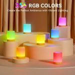 چراغ خواب LED لمسی Auxmir با قابلیت تنظیم نور - تصویر 12