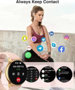 ساعت‌ هوشمند S73   مخصوص بانوان - تصویر 3
