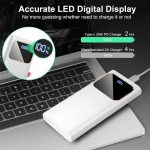 پاوربانک 10000 میلی آمپرشارژ سریع Coucurمدل DY-201