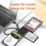 مبدل اکسترنال هارد درایو ALUXUM آداپتور IDE به USB آلکسوم - Image 5