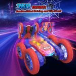 ماشین کنترلی اسپایدرمن STUNT CAR مدل 9989 - Image 5