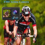 دوربین ورزشی اکشن برند Xilecam  مدل L300  با دو صفحه نمایش ضد آب - Image 6