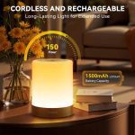 چراغ خواب LED لمسی Auxmir با قابلیت تنظیم نور