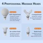 تفنگ ماساژ کوچک بافت عمیق MASSAGE GUN مدل T85344 - تصویر 8