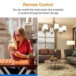 چندراهی برق هوشمند ANTELA با ۴ پریز + ۳ USB - تصویر 6