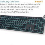 کیبورد بی سیم Jelly Comb مدل IWG-ZX01C