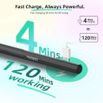 قلم لمسی متاپن D1 برای اپل آیپد ۶ تا ۱۱ اینچ مدل ME-APP452 - Image 5