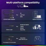 هدست گیمینگ Fachixy مدل  FC100 با میکروفون - تصویر 7