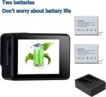دوربین ورزشی اکشن برند Xilecam  مدل L300  با دو صفحه نمایش ضد آب - Image 7