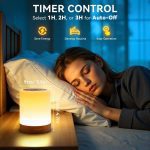 چراغ خواب LED لمسی Auxmir با قابلیت تنظیم نور - تصویر 8