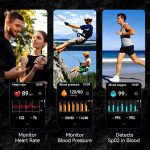 ساعت هوشمند مردانه OUKITEL BT80 - تصویر 7