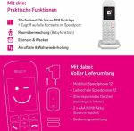 تلفن ثابت بی‌سیم تحت شبکه Telekom Speedphone 12 سفید با صفحه نمایش رنگی - Image 7