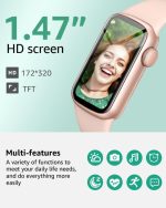 ساعت هوشمند IMFRCHCS با صفحه نمایش  لمسی 1.47 اینچی مدل b6-110e  - تصویر 3