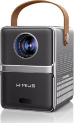 ویدیو پروژکتور  P61 WiMiUS , وای‌فای 5G و بلوتوث، پروژکتور فضای باز 1080P, صفحه نمایش 300 اینچی