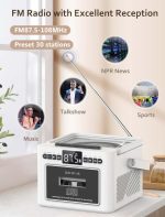 پخش‌کننده کاست سی‌دی ، رادیو و بلوتوث شارژی CD-W16 - Image 9