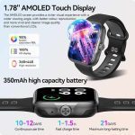 ساعت هوشمند anyloop صفحه نمایش لمسی AMOLED 1.78 اینچی - تصویر 2