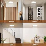 چراغ سقفی LED سنسور حرکت Matane بسته 2 عددی با ریموت - تصویر 2