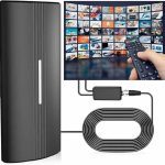 آنتن تلویزیون Rewave - آنتن تلویزیون دیجیتال Freeview داخلی با  سیگنال قوی با برد بیش از ۸۵۰ مایل