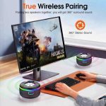 اسپیکر بلوتوث PRSCFUM مدل Q90 ضد آب IPX7 - تصویر 5