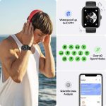 ساعت هوشمند anyloop صفحه نمایش لمسی AMOLED 1.78 اینچی - تصویر 3