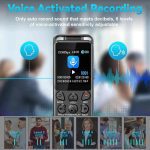 ضبط کننده صدای دیجیتال حرفه ای Volorful ظرفیت حافظه144 گیگابایت - تصویر 9