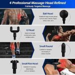 تفنگ ماساژ کوچک بافت عمیق MASSAGE GUN مدل T85344 - تصویر 5